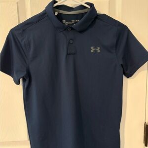 Under Armour Navy Blue HeatGear Shirt